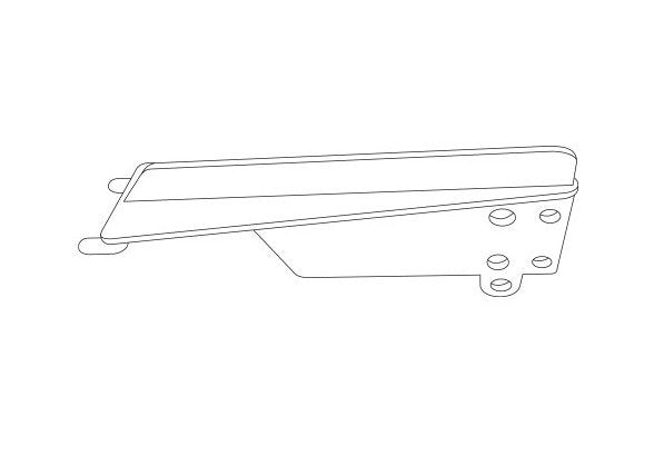 Heavy Duty Shelf-Top Merchandising Strip Hanger - White Nylon - Image 2