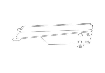 Heavy Duty Shelf-Top Merchandising Strip Hanger - White Nylon - Image 2