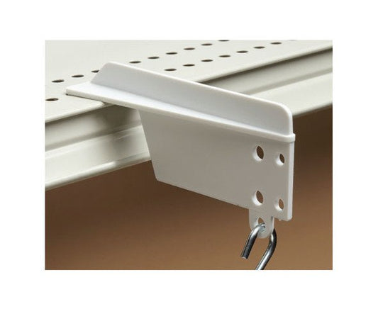 Heavy Duty Shelf-Top Merchandising Strip Hanger - White Nylon - Image 1