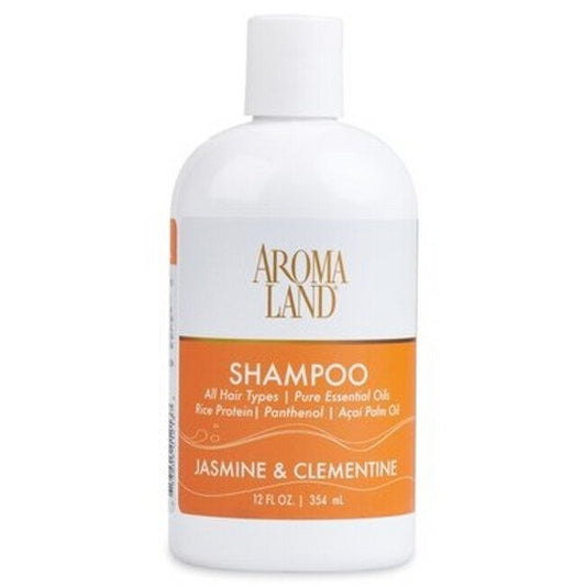 AromalandÂ® Jasmine and Clementine Natural Shampoo 12oz - Image 1