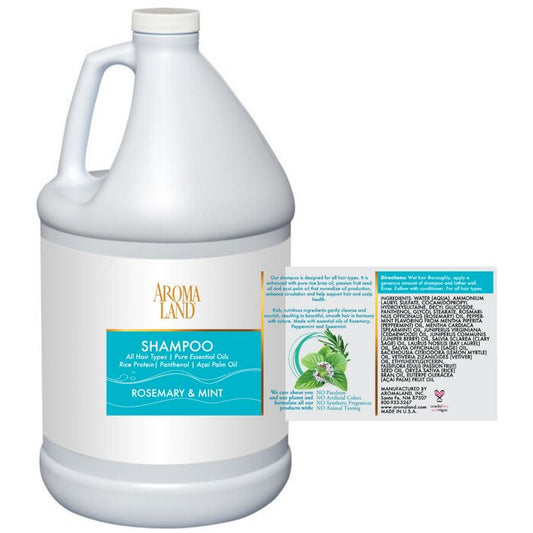 AromalandÂ® Rosemary Mint Shampoo - 1 Gallon - Image 1