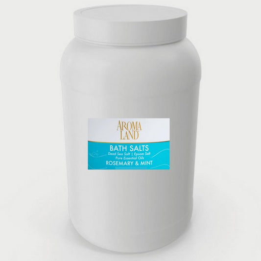 Aromaland 1 Gallon Rosemary Mint Bath Salt - Image 1