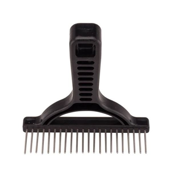 UntanglerÂ® Extra-Long Grooming Rake with Rotating Teeth - Image 1