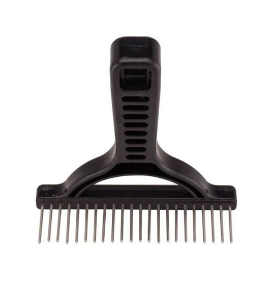 UntanglerÂ® Extra-Long Grooming Rake with Rotating Teeth - Image 1