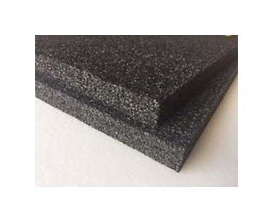 1 Inch Black Polyethylene Foam Plank - Image 1