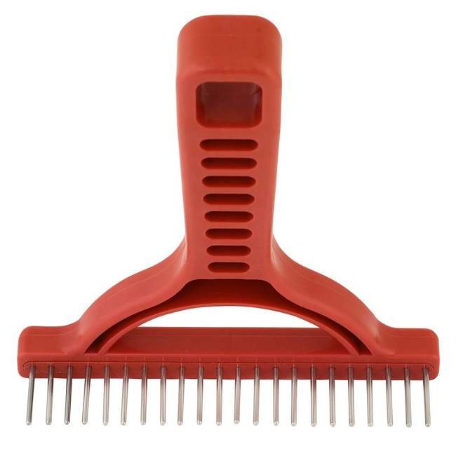Untangler Professional Grooming Rake with Rotating Long Teeth - Image 1
