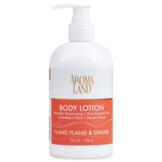 AromalandÂ® Ylang-Ylang and Ginger Hand & Body Lotion 12oz - Image 1