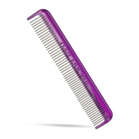 Hair Doctor Dual-Spaced Vanity Comb with Rotating Teeth for Long/Thick Hair - Image 1