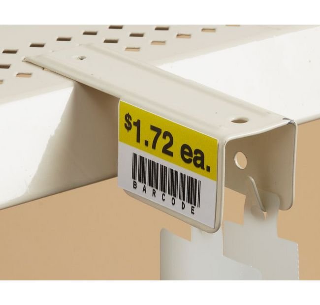 Metal Double Merchandising Strip Hanger - Image 3