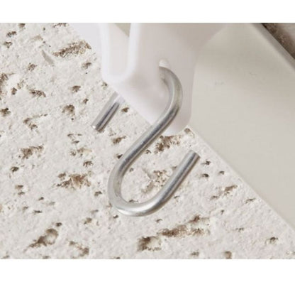 Heavy Duty Steel S Hook, 0.148" Dia., 2" L, Bright Galvanized Finish - Image 1