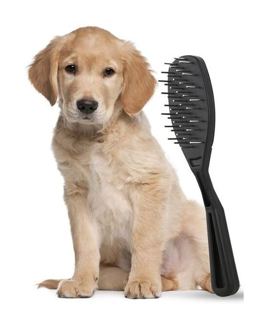 UntanglerÂ® Long Handle Professional Pet Brush - Image 1