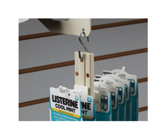 Dual-Sided Peg Hook Strip for Efficient Product Merchandising - Image 1