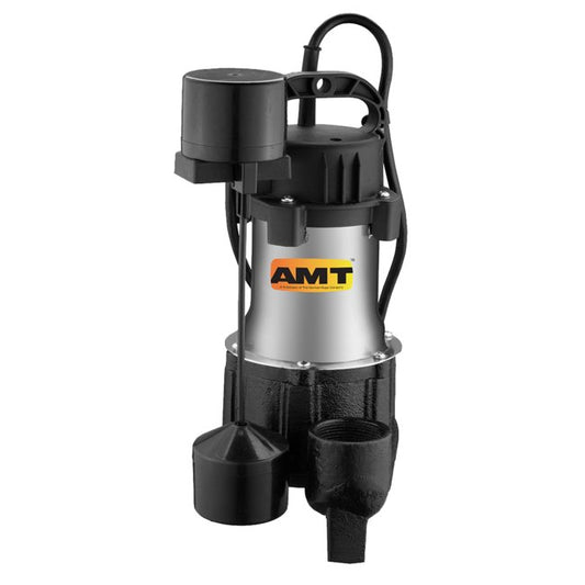 Heavy Duty 1 1/2 In Discharge Submersible Utility Pump with Vertical Switch - Image 1