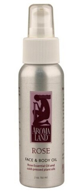 Aromaland Spa Treatment Rose Face & Body Oil, 2 oz - Image 1