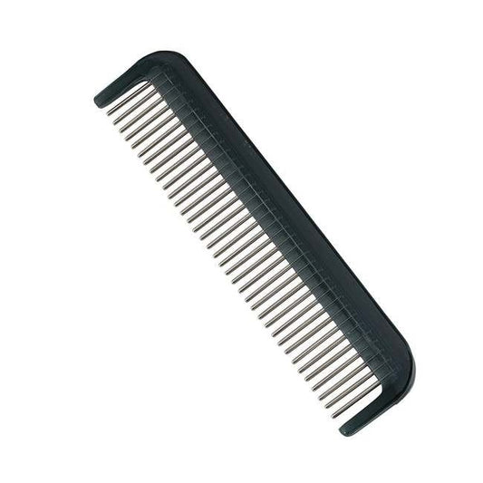 Hair Doctor 5 Inch Comb with Rotating Stainless Steel Teeth - Image 1