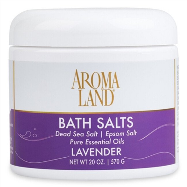Aromaland® Lavender Bath Salt - 20 oz - Image 1