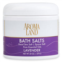 Aromaland® Lavender Bath Salt - 20 oz