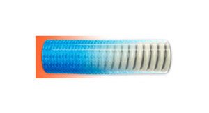 Teflon Poly Braided Convoluted Hose TCP100 - 1in ID - Image 1