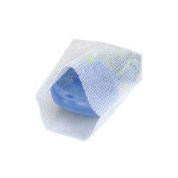 15 Inch Flush Cut Bubble Pouch, Translucent, CS (200) - Image 1