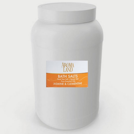 AromalandÂ® 1 Gallon Jasmine & Clementine Bath Salt - Image 1