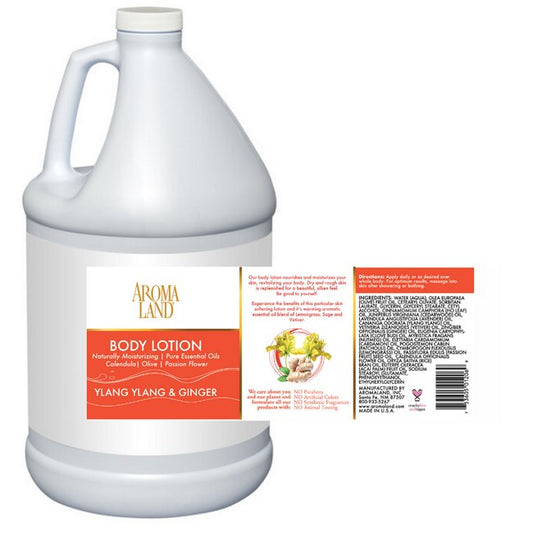 AromalandÂ® Ylang-Ylang and Ginger Hand & Body Lotion - 1 Gallon - Image 1