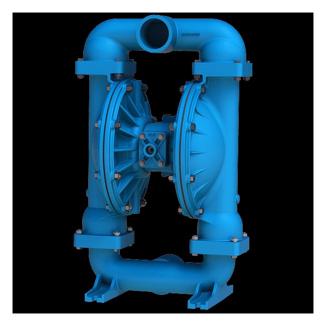 S30 Evolution Metallic Ball Valve Diaphragm Pump | Air Powered 3" AOD Pump - Standard Duty - Image 1