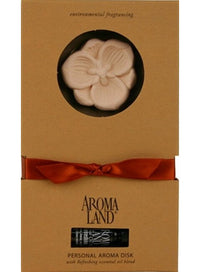 Aromaland® Floral Aromatherapy Disk Diffuser with Essential Oil