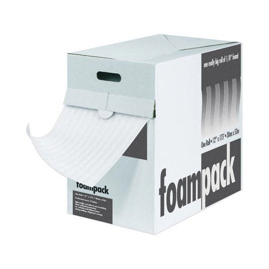 Packaging Foam Roll in Dispenser Box - 1/4" x 12" x 85ft - Image 1