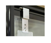 Cooler Door Merchandising Strip Hanger