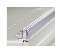 Crystal Clear Contoured Low Profile Shelf Fence