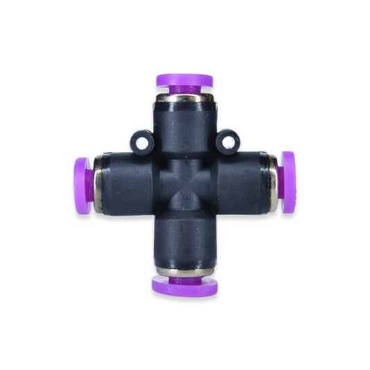 PUCX Series 5/16 Inch (in) Outer Diameter (OD) Push-to-Connect Cross Fitting - Image 1