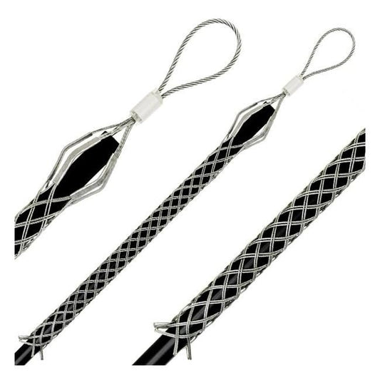Lewis X Series Pulling Grip 5/8-3/4 in. Range, 2000 lb UTS, 12 in. Mesh - Image 1