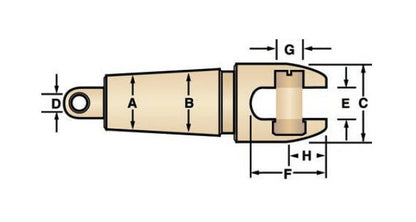 Condux Clevis Head Innerduct Pulling Eyes Set - Image 2