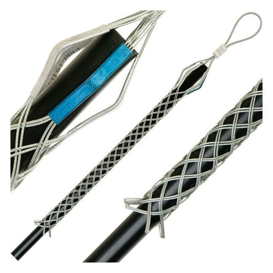 Lewis X Series Standard X Mesh Pulling Grip - 3/4-1-1/4 in. Range, 6,000 lb UTS, 18 in. Mesh - Image 1
