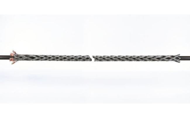 Lewis 1-1.5 in. Wire Rope & Cable Snake Grip, 48 in. Mesh - LSG-O Series - Image 2
