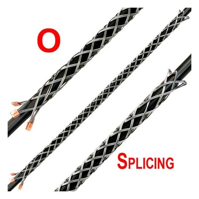 Lewis 1-1.5 in. Wire Rope & Cable Snake Grip, 48 in. Mesh - LSG-O Series - Image 4