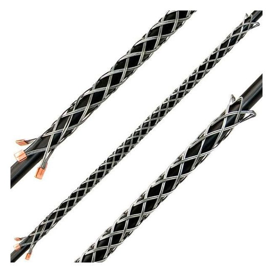 Lewis 1/2 - 1 in. Range 24 in. Mesh LSG-O Wire Rope Cable Grip - Image 1