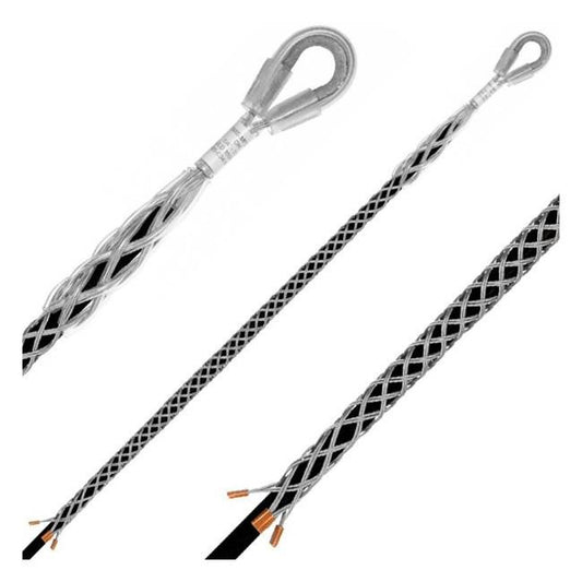 Lewis OH-Series Double Weave Overhead Pulling Grip, 1/4-1/2 in. Range - Image 1