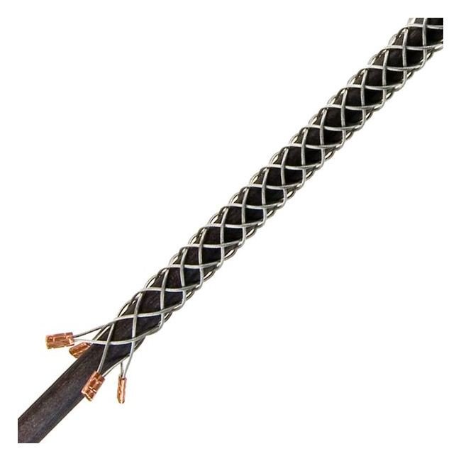 24-Inch Single Weave Steel Cable Pulling Grip with Aluminum Eye - Image 3