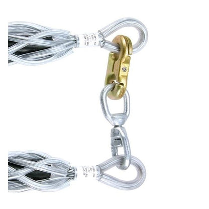 Lewis 2 3/4 to 3 1/2 in. Range LSG Series Wire Rope and Cable Snake Grip - Image 6
