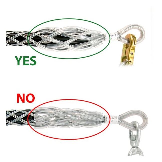 Lewis 1/2-1 1/2 in. Range LSG Series Wire Rope & Cable Snake Grip - Image 2