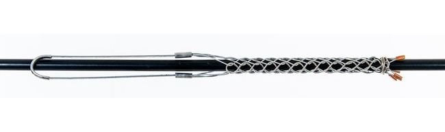 Lewis FO-SL-U Series Fiber Optics Pulling Grip, 1/2-5/8 in. Range, Galvanized Steel - Image 2