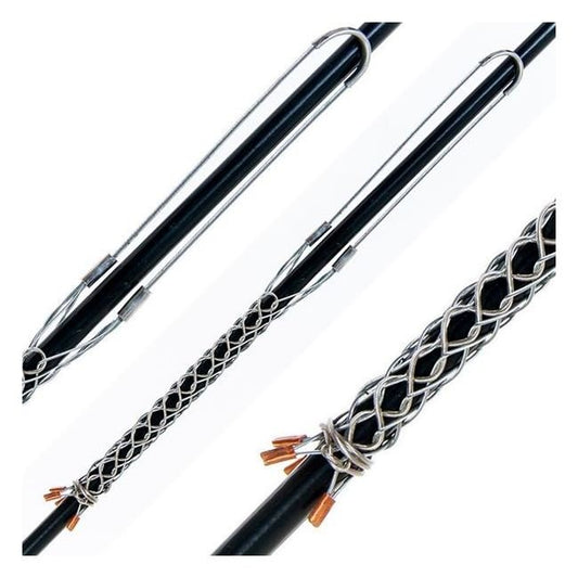 Lewis FO-SL-U Series Fiber Optics Pulling Grip, 1/2-5/8 in. Range, Galvanized Steel - Image 1