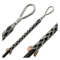 Lewis 24 in. Mesh Triple Weave AA Model Standard Pulling Grip - Steel Cable Grip