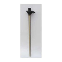 Sethco 40" Magnetic Drive Drum Pump Tube, Stainless Steel/Polypropylene, Teflon with Hastelloy C Shaft
