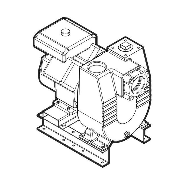 FPS Self-Priming Gas Engine Pump for Institutional Use - Image 1