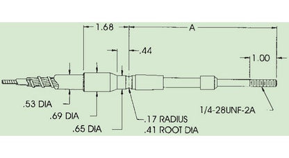 High Temp Push-Pull Standard Cable - Image 2