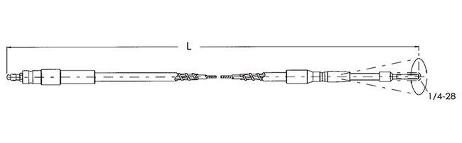Hydraulic Valve Control Cables - Image 2