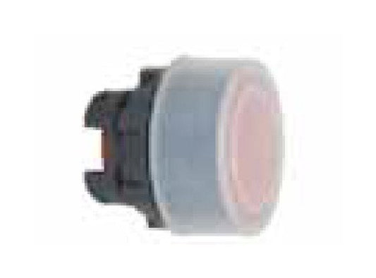 Red Spring Return IP66 Flush Push Button with Transparent Boot - Image 1