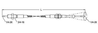 Hydraulic Valve Remote Control Cables - Image 2